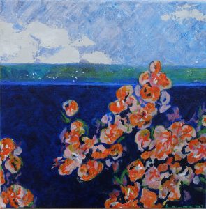 mer et fleurs (vendu)