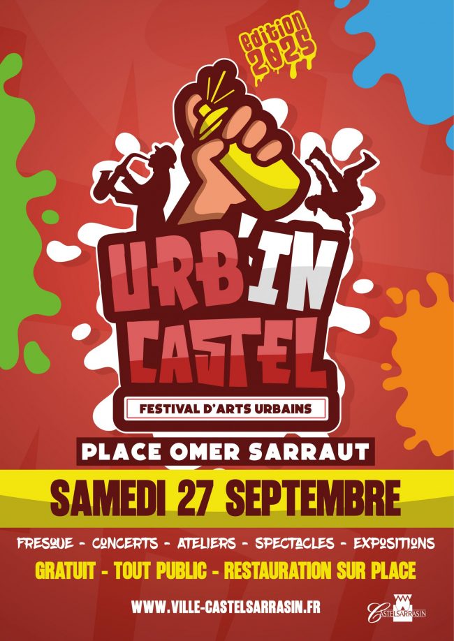 Affiche URB'IN CASTEL